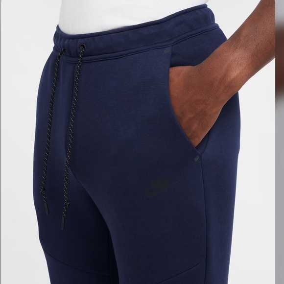 NIKE FLEECE JOGGERS SLIM FIT BLUE - XXL - Picture 3 of 10